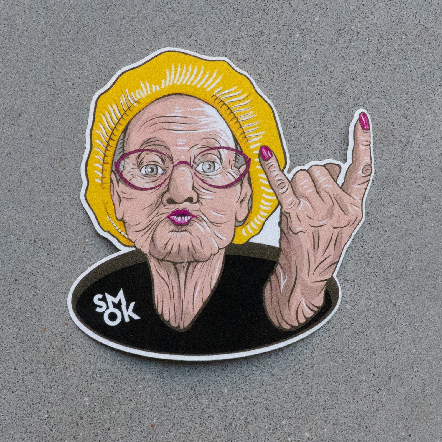 sticker Granny